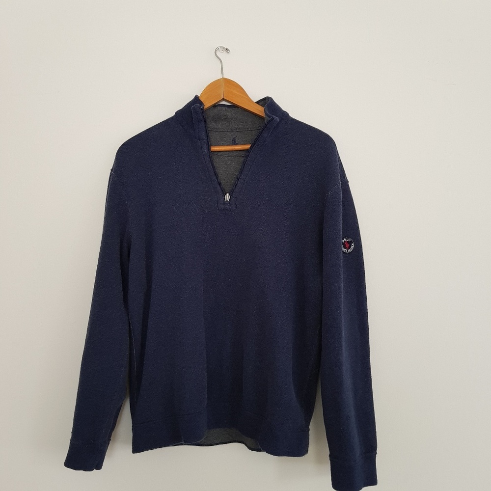 Polo Ralph Lauren 1/4 Sweater Reversible S Black